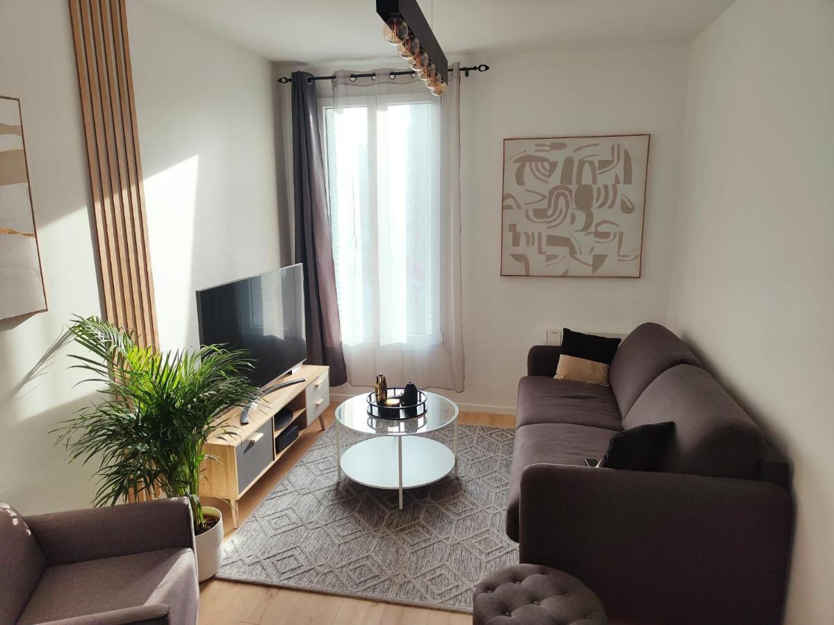 Superbe Appartement Proche La Defense Et Paris Bezons Bagian luar foto