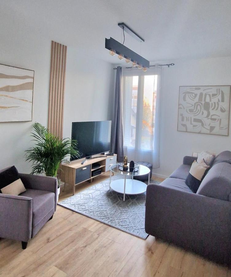 Superbe Appartement Proche La Defense Et Paris Bezons Bagian luar foto